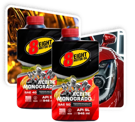 Aceites para motor a gasolina 8 Eight Motor Oil
